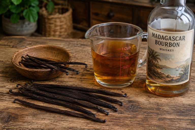 Madagascar Homemade Vanilla Extract Recipe Ingredients