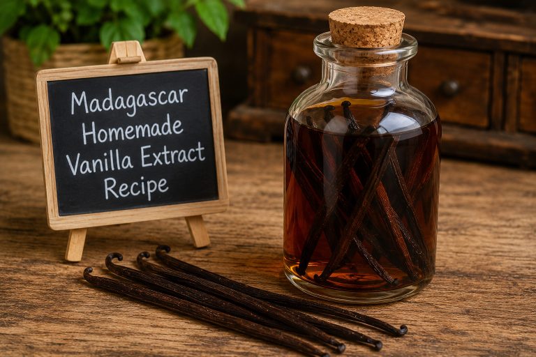 Madagascar Homemade Vanilla Extract Recipe