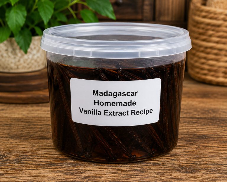 Madagascar Homemade Vanilla Extract Recipe Storage Tips