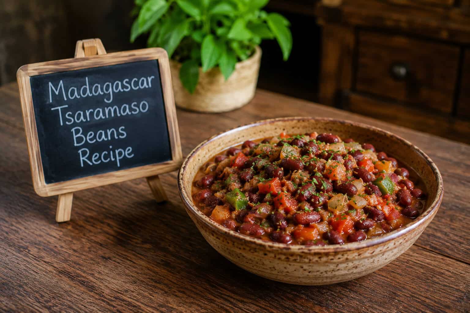 Madagascar Tsaramaso Beans Recipe