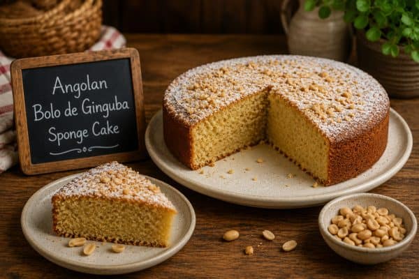 Angolan Bolo de Ginguba Sponge Cake Recipe