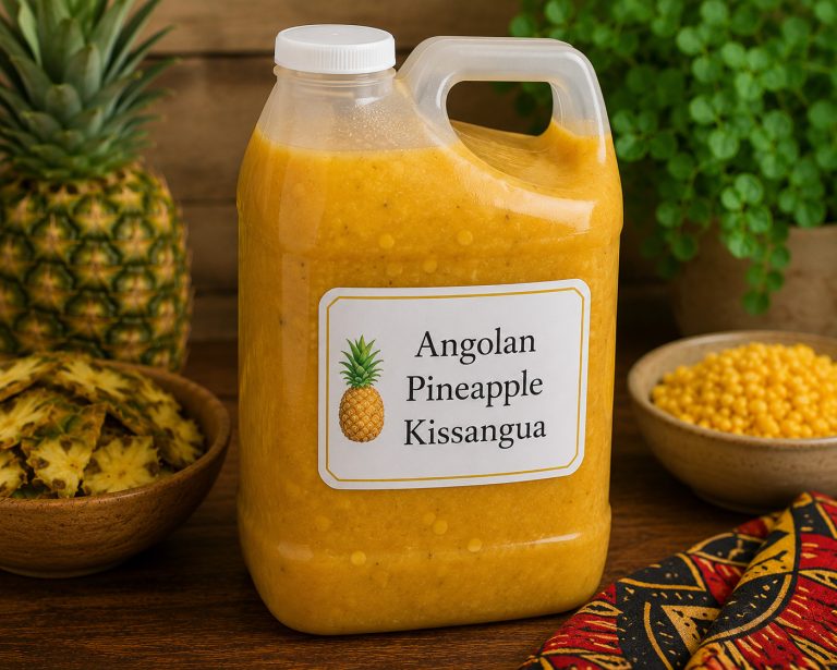 Angolan Pineapple Kissangua Recipe Storage