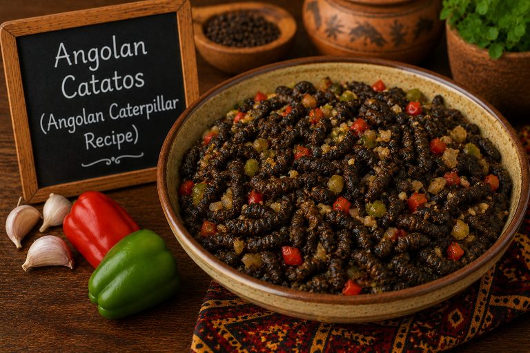 Angolan Catatos Angolan Caterpillar Recipe