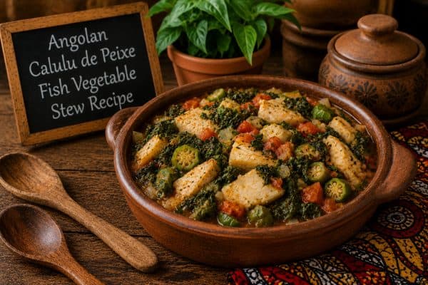 Angolan Calulu de Peixe Fish Vegetable Stew Recipe