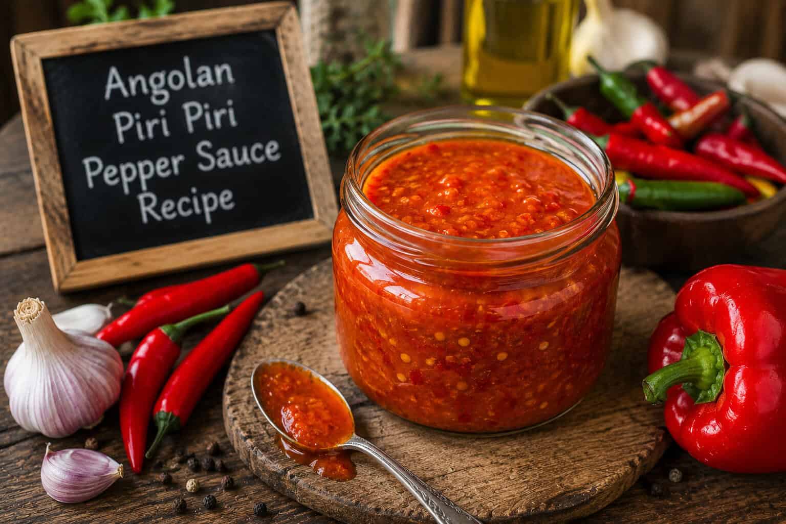 Angolan Piri Piri Pepper Sauce Recipe