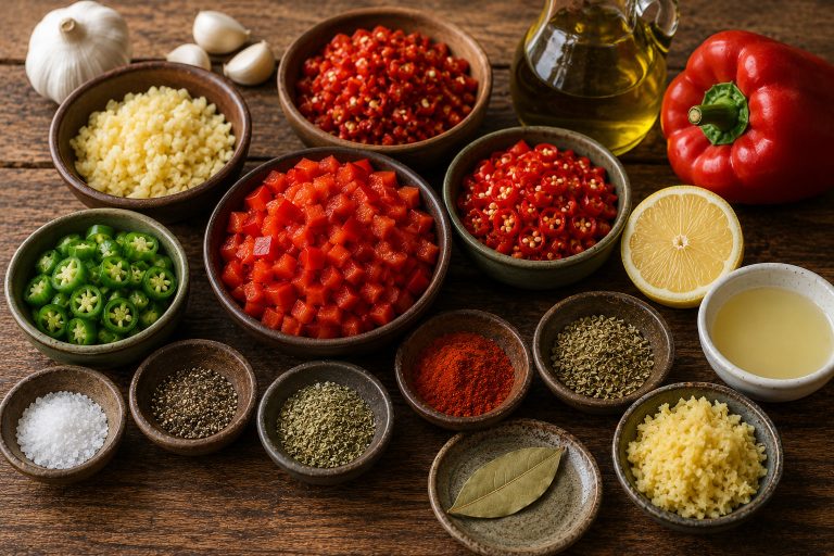 Angolan Piri Piri Pepper Sauce Recipe Ingredients