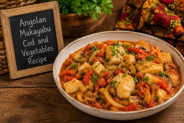 Angolan Makayabu Cod and Vegetables Recipe
