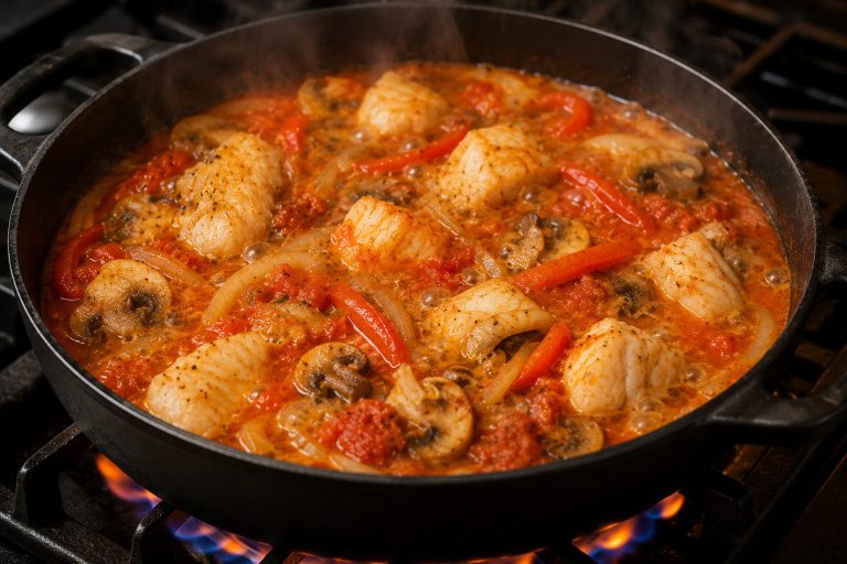 Angolan Makayabu Cod and Vegetables Recipe Cooking Class Image