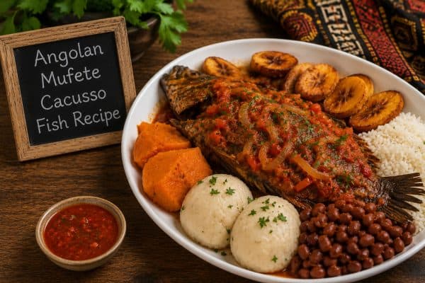 Angolan Mufete Cacusso Fish Recipe