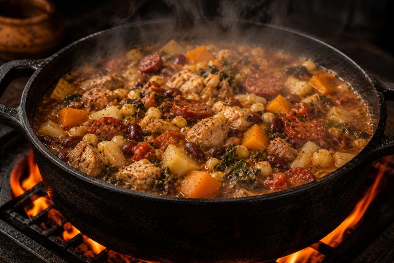 Angolan Cachupa Sausage Stew Recipe Cooking Tips