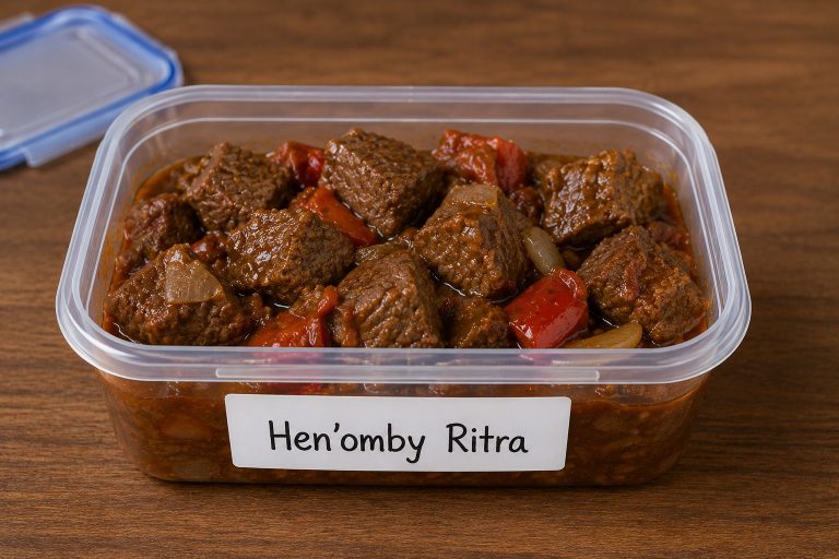 Madagascar Hen’omby Ritra Recipe Storage Tips