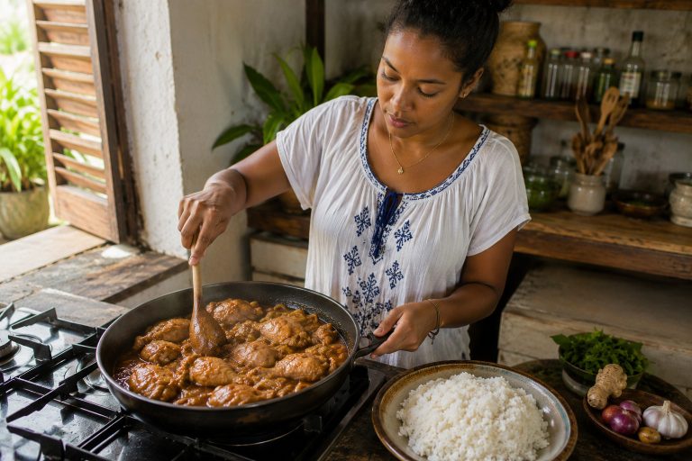 Madagascar Aloho misy Sakamalao Recipe Cooking Tips