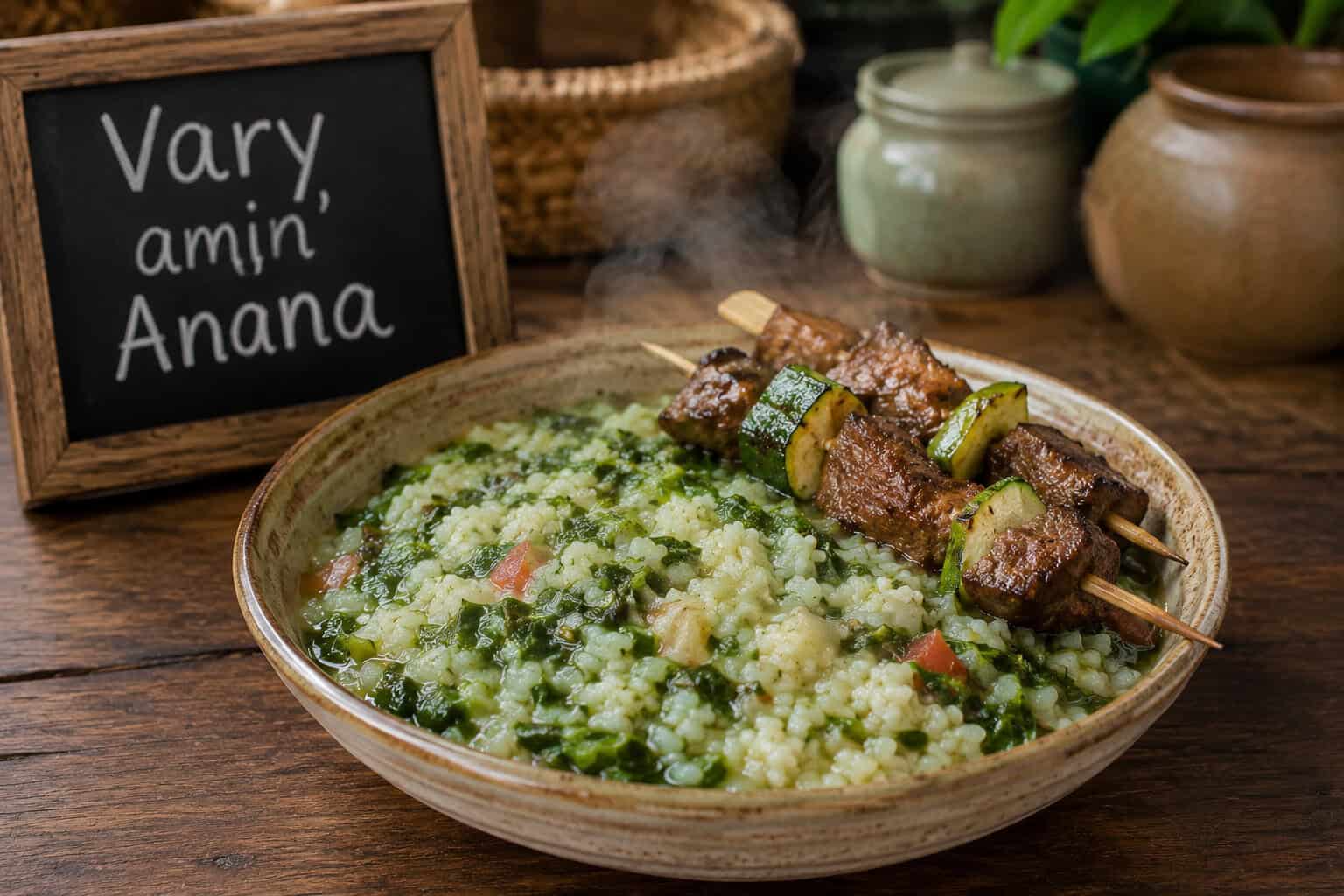 Madagascar Vary amin Anana Recipe