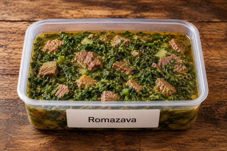 Madagascar Romazava Recipe Storage Tips