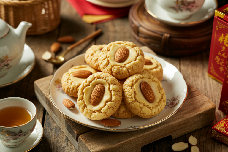 Chinese Almond Cookies Recipe