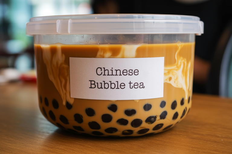 Chinese Bubble Tea Recipe