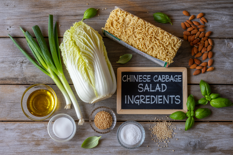 Chinese Cabbage Salad Recipe Ingredients