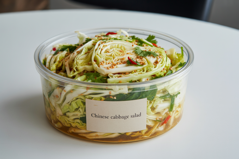 Chinese Cabbage Salad Recipe Storage Tips