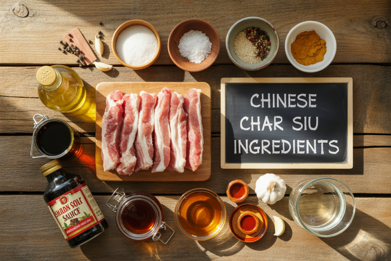 Chinese Char Siu Recipe Ingredients