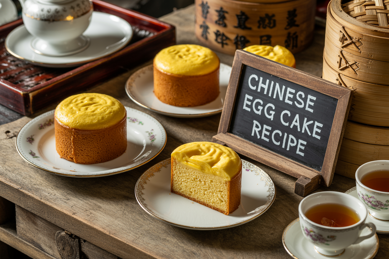 Chinese Egg Cake Recipe