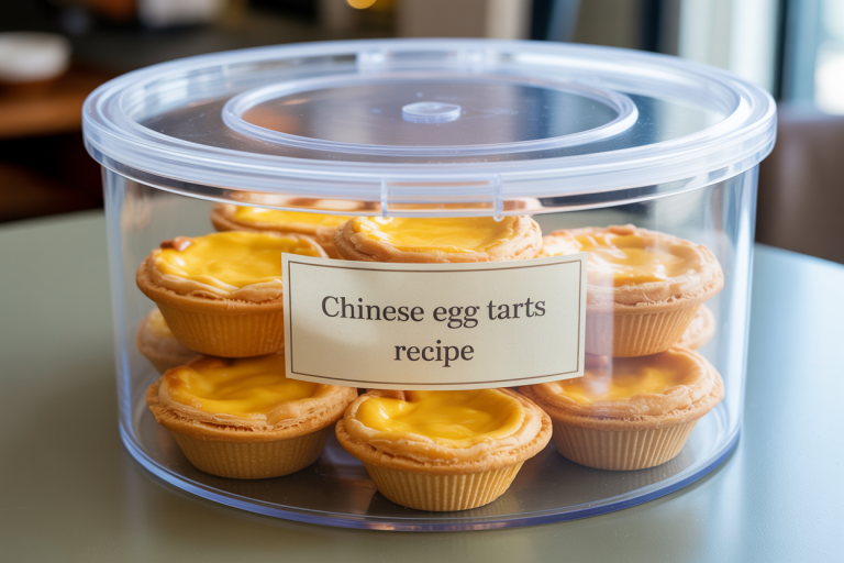 Chinese Egg Tarts Recipe Storage Tips