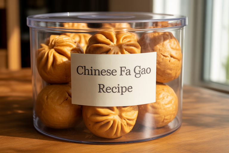 Chinese Fa Gao Recipe Storage TIps