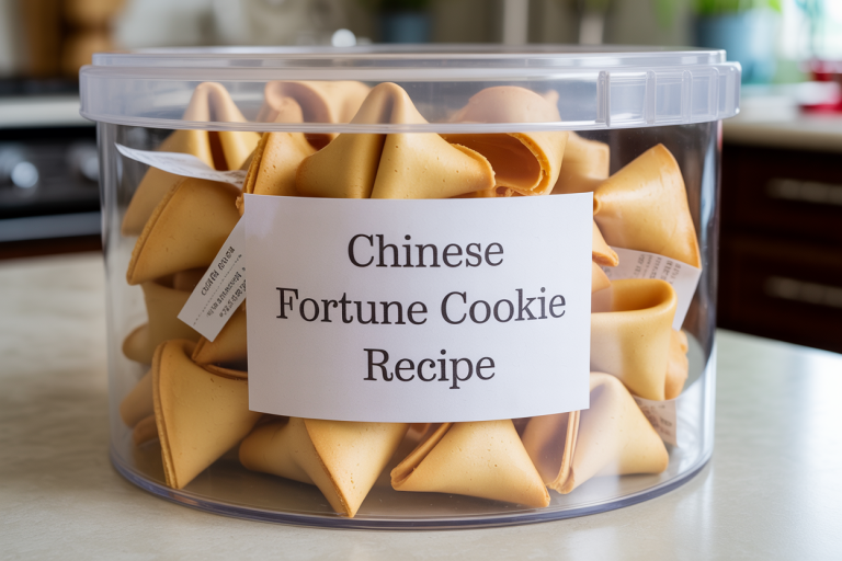 Chinese Fortune Cookie Recipe Storage TIps