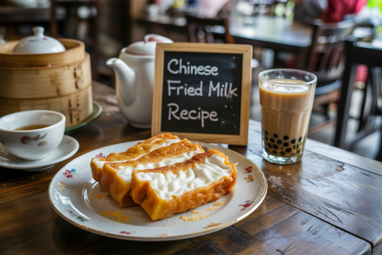 Chinese Fried Milk Recipe