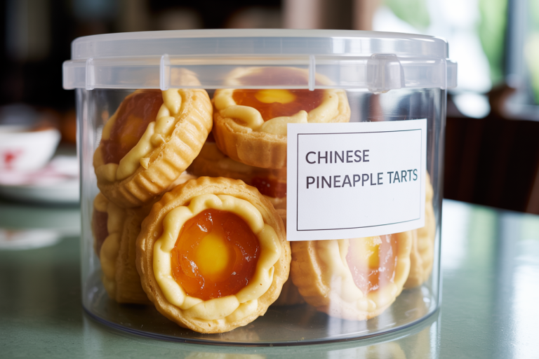 Chinese Pineapple Tarts Storage TIps