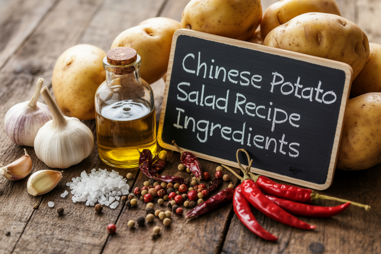 Chinese Potato Salad Recipe Ingredients