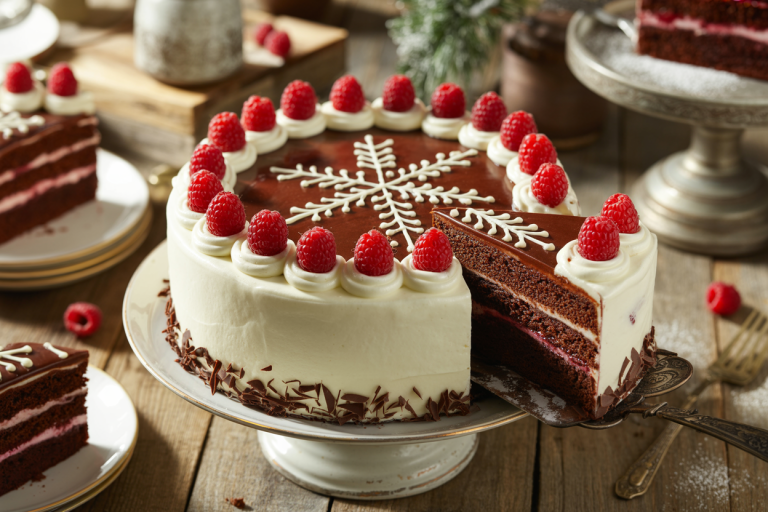 Chinese Raspberry Snowflake Recipe