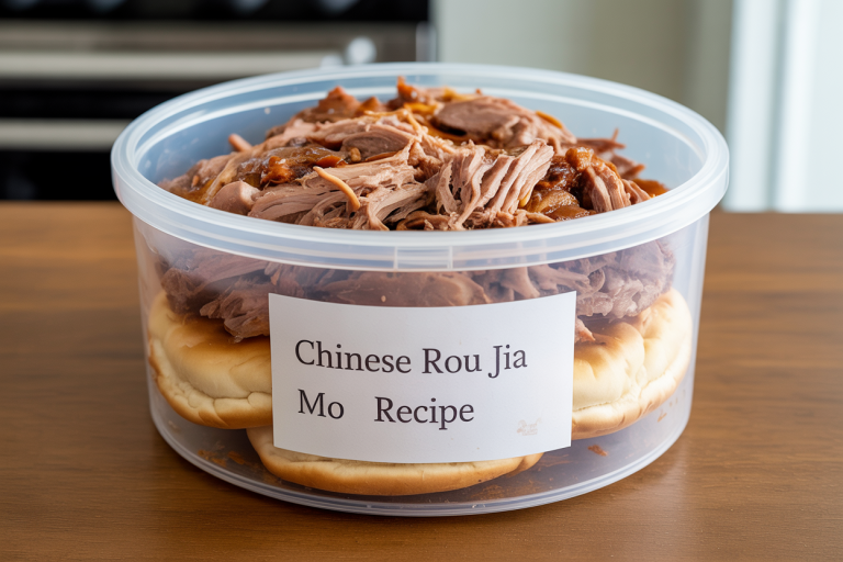 Chinese Rou Jia Mo Recipe Storage Tips