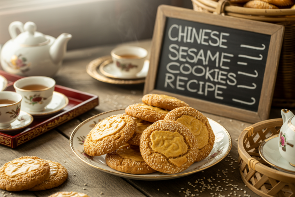 Chinese Sesame Cookies Recipe