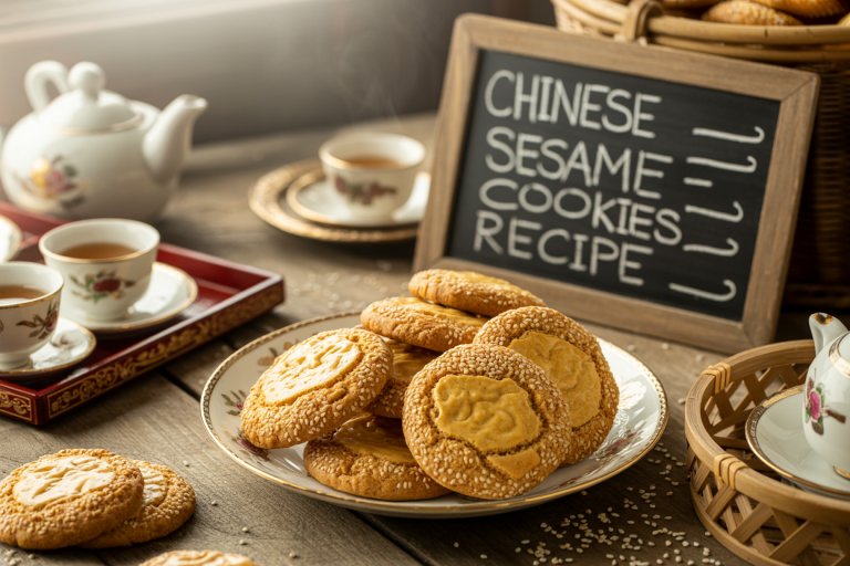 Chinese Sesame Cookies Recipe