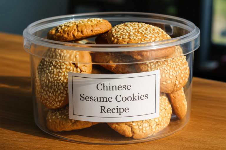 Chinese Sesame Cookies Recipe Storage Tips
