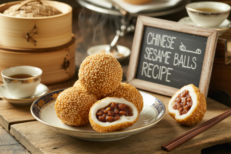 Chinese Sesame Seed Balls Recipe