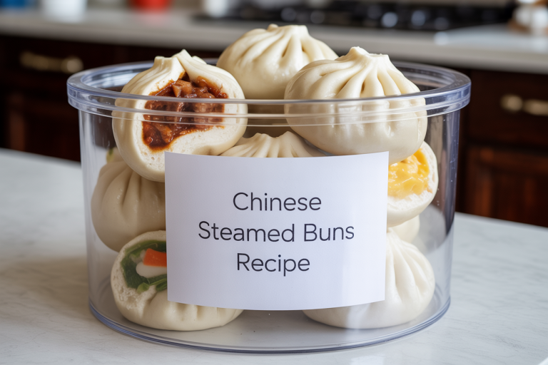 Chinese Steamed Buns recipe