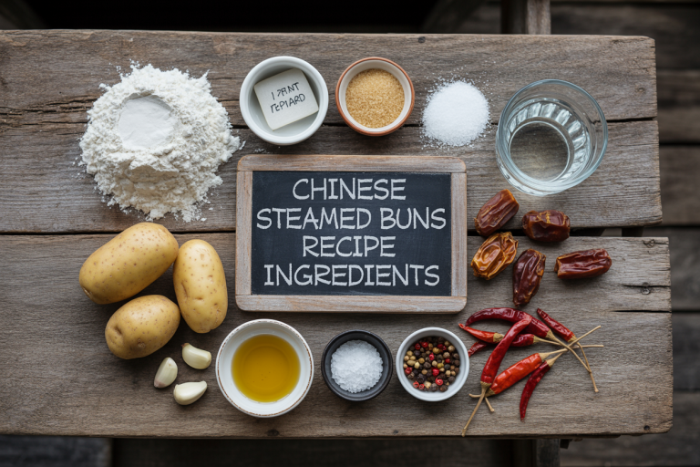 Chinese Steamed Buns Recipe Ingredients