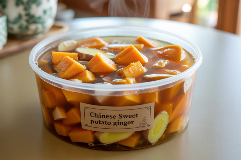 Chinese Sweet Potato Ginger Soup Recipe