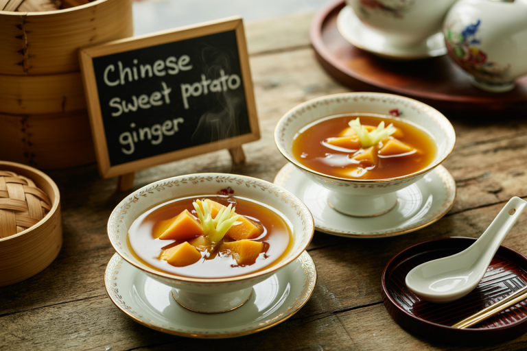 Chinese Sweet Potato Ginger