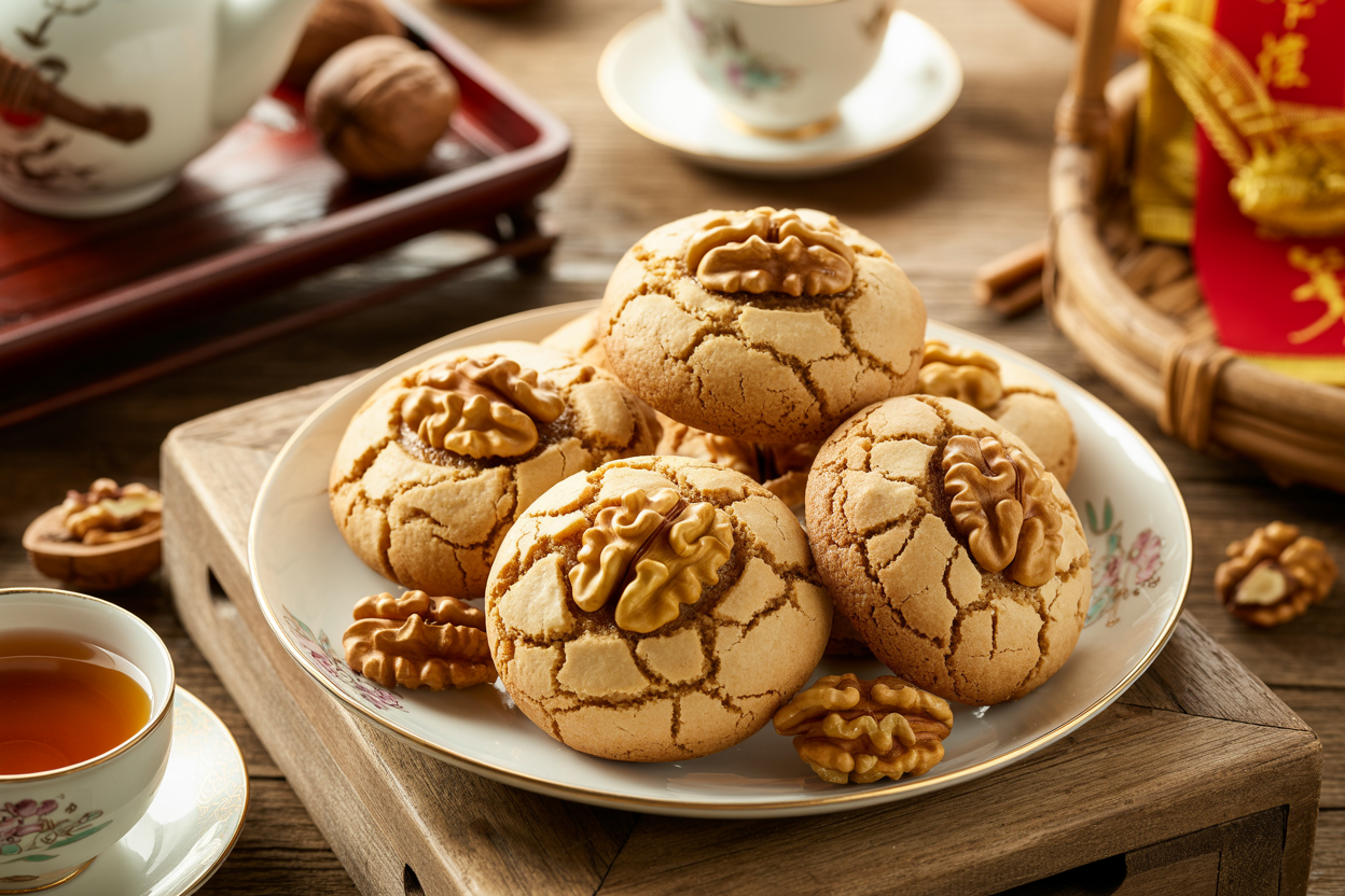 Chinese Walnut Cookies Recipe