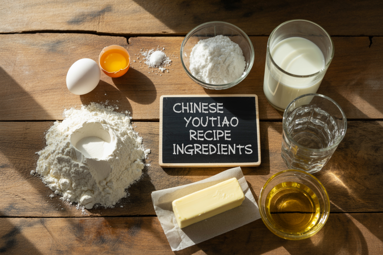 Chinese Youtiao Recipe Ingredients