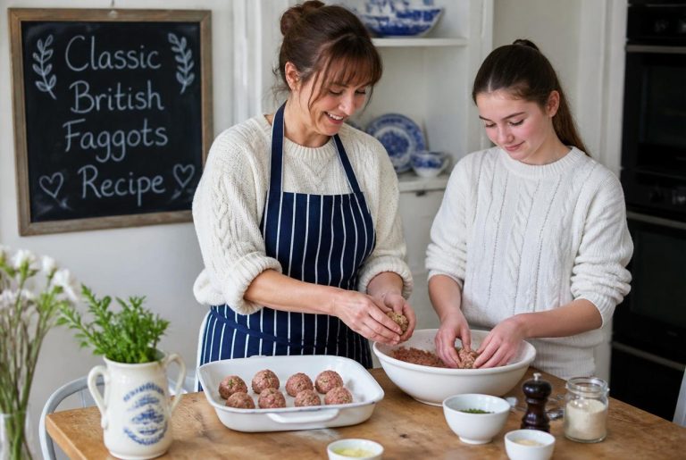 Classic British Faggots Recipe Cooking Tips