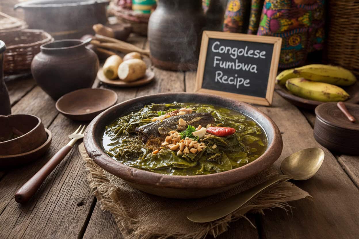 Congolese Fumbwa Recipe