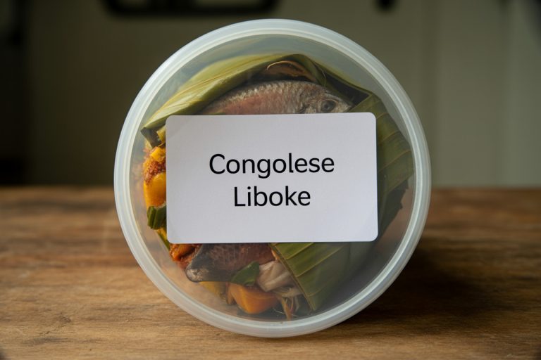 Congolese Liboke Recipe Storage TIps