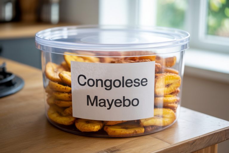 Congolese Mayebo recipe