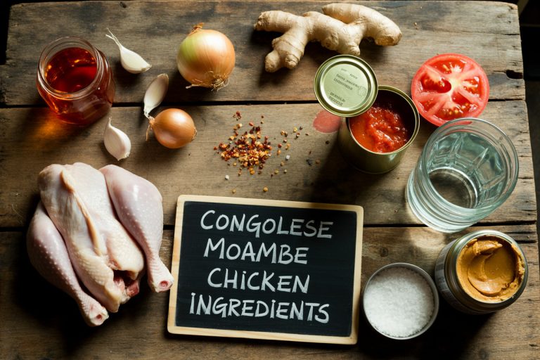 Congolese Moambe Chicken Recipe Ingredients