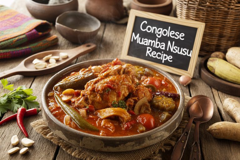 Congolese Muamba Nsusu Recipe