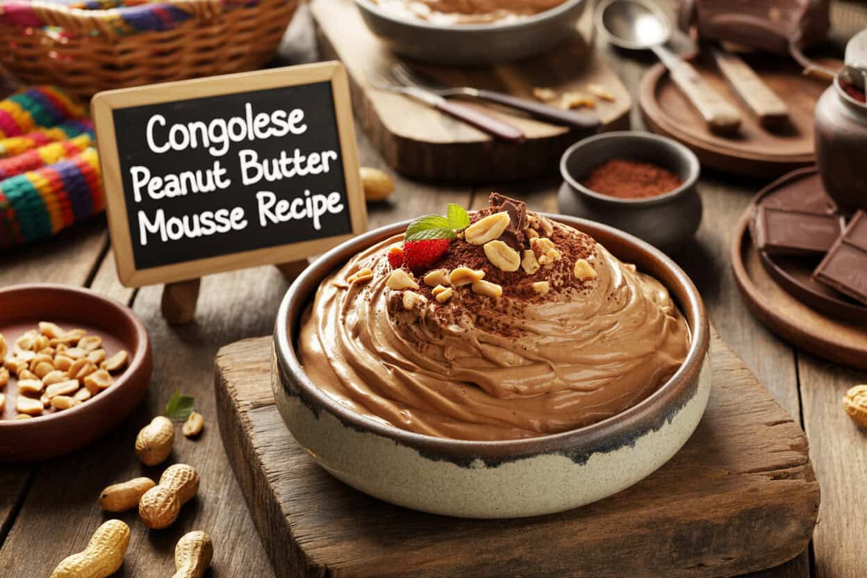 Congolese Peanut Butter Mousse Recipe