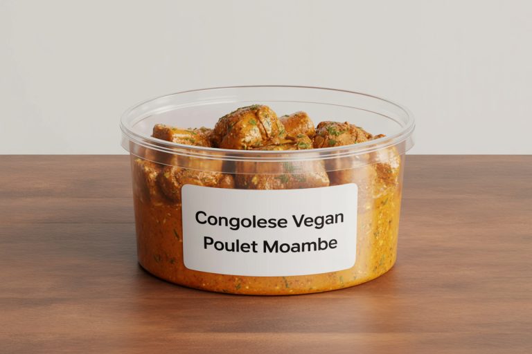 Congolese Vegan Poulet Moambe Recipe Storage TIps